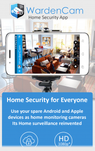 اسکرین شات برنامه Home Security Camera WardenCam 1