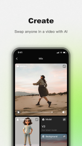 اسکرین شات 1 برنامه Viggle AI: Meme Maker