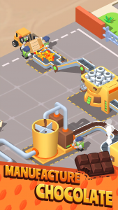 اسکرین شات بازی Chocolate Factory - Idle Game 2