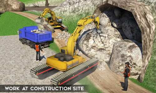 اسکرین شات بازی Amphibious Excavator Construction Crane Simulator 2
