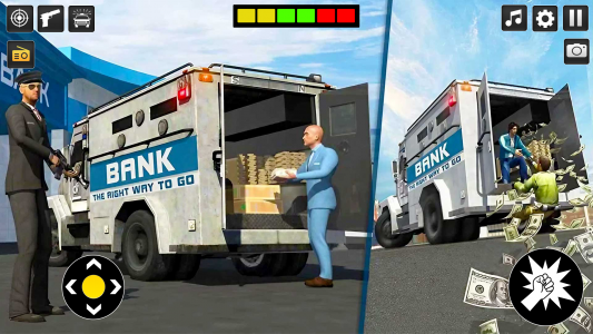 اسکرین شات بازی Bank Cash Van Driver Simulator 1