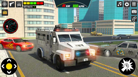اسکرین شات بازی Bank Cash Van Driver Simulator 2