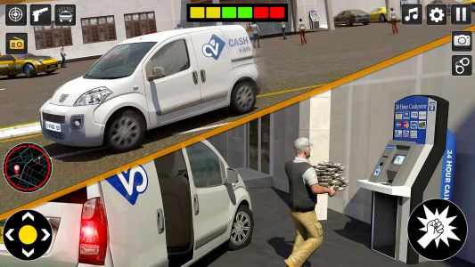 اسکرین شات بازی Bank Cash Van Driver Simulator 4
