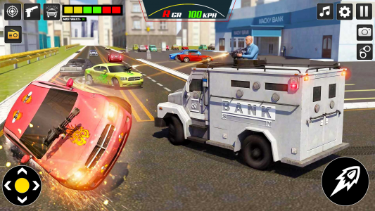 اسکرین شات بازی Bank Cash Van Driver Simulator 3