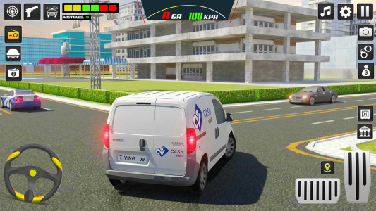 اسکرین شات بازی Bank Cash Van Driver Simulator 6
