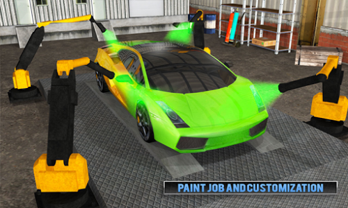 اسکرین شات بازی Smart Car Wash Service: Gas Station Car Paint Shop 2