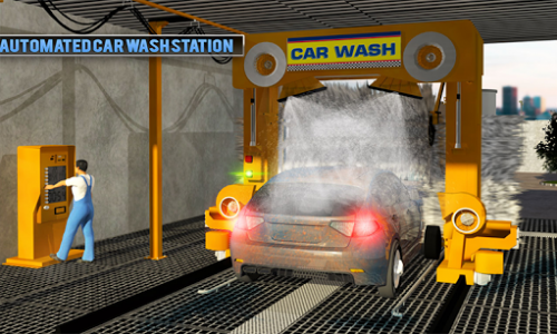 اسکرین شات بازی Smart Car Wash Service: Gas Station Car Paint Shop 3