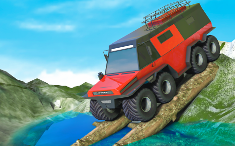 اسکرین شات بازی Offroad Truck Driving Games 1