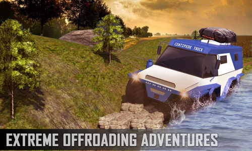 اسکرین شات بازی Offroad Truck Driving Games 4