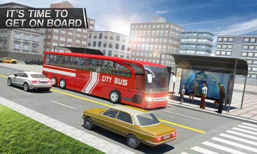 اسکرین شات بازی City Coach Bus Game Simulator 5