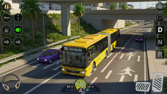اسکرین شات 4 بازی Coach Bus Train Driving Games