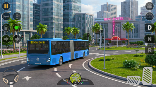 اسکرین شات 5 بازی Coach Bus Train Driving Games