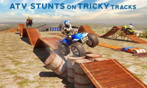 اسکرین شات بازی ATV Quad Bike Simulator: Offroad Stunt Games 2019 4