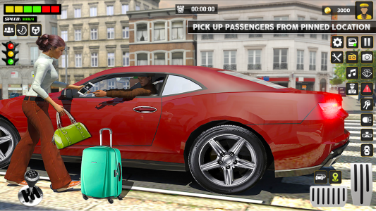 اسکرین شات بازی US Taxi Car Driving Games 5