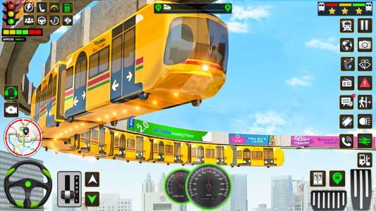 اسکرین شات بازی Modern Train Driver Train Game 2