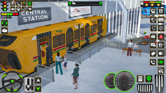 اسکرین شات بازی Modern Train Driver Train Game 6