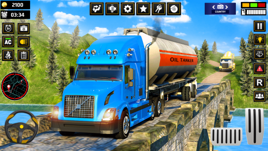 اسکرین شات بازی Truck Driving Transport Sim 3D 5