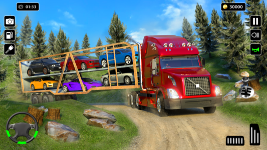 اسکرین شات بازی Truck Driving Transport Sim 3D 1
