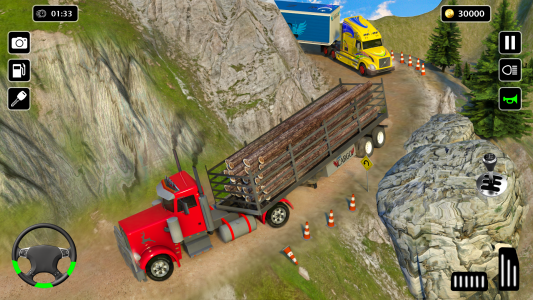 اسکرین شات بازی Truck Driving Transport Sim 3D 4