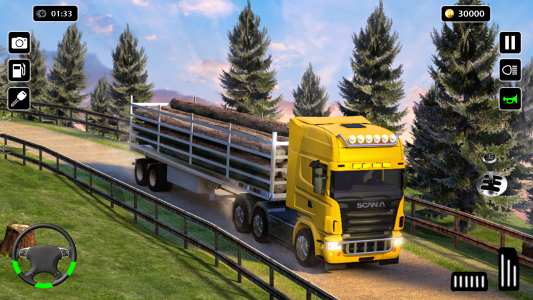 اسکرین شات بازی Truck Driving Transport Sim 3D 6