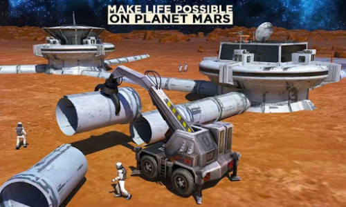 اسکرین شات بازی Space Station Construction City Planet Mars Colony 1