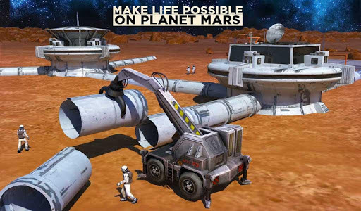 اسکرین شات بازی Space Station Construction City Planet Mars Colony 7