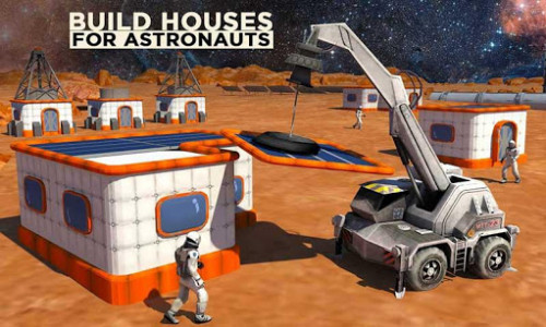 اسکرین شات بازی Space Station Construction City Planet Mars Colony 3