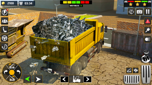 اسکرین شات بازی Car Crusher Excavator Games 3d 6