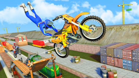 اسکرین شات بازی Motocross Race Dirt Bike Games 1