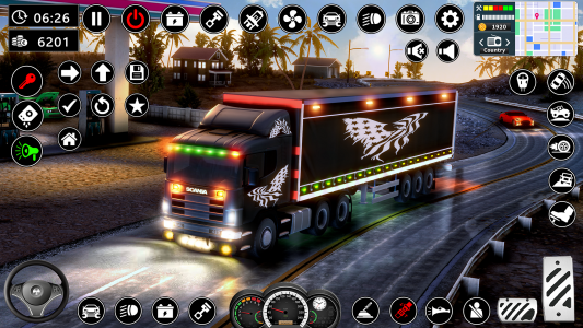 اسکرین شات بازی Euro Transporter Truck Games 2