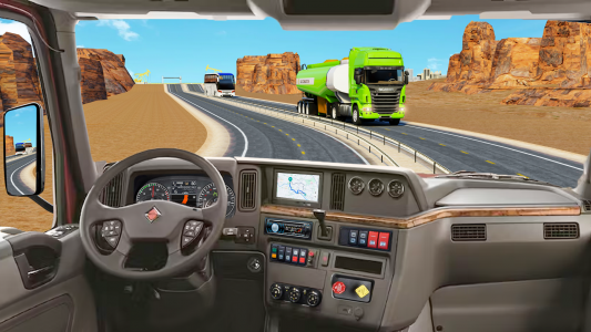 اسکرین شات بازی Euro Transporter Truck Games 6