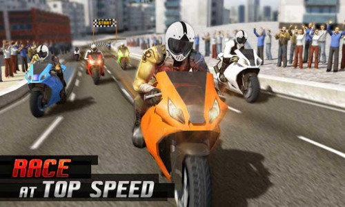 اسکرین شات بازی City Street Bike Racing: Xtreme Motorcycle Rider 3