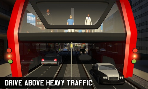 اسکرین شات بازی Elevated Bus Sim: Bus Games 2