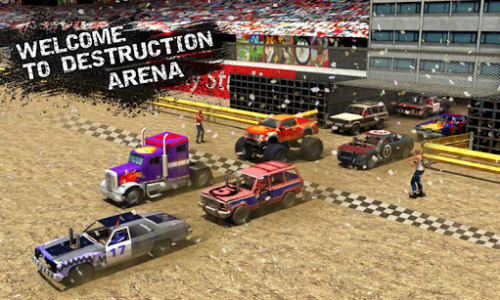 اسکرین شات بازی Xtreme Demolition Derby Racing- Muscle Cars Crash 2