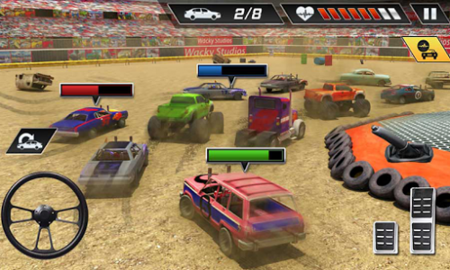 اسکرین شات بازی Xtreme Demolition Derby Racing- Muscle Cars Crash 5