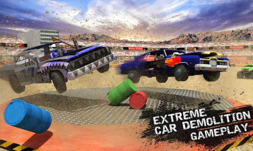 اسکرین شات بازی Xtreme Demolition Derby Racing- Muscle Cars Crash 3