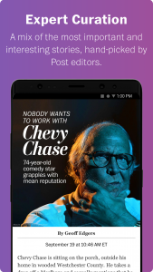 اسکرین شات 4 برنامه Washington Post Select