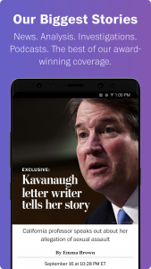 اسکرین شات 3 برنامه Washington Post Select