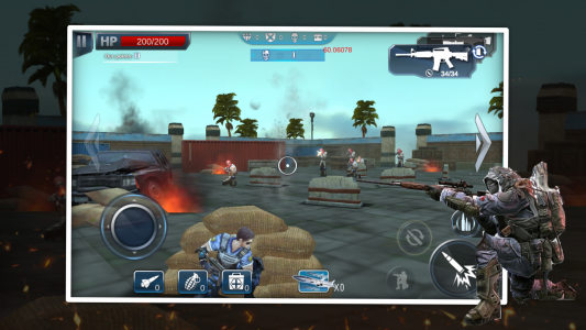 اسکرین شات 2 برنامه Modern Sniper Counter Attack