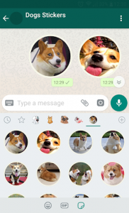 اسکرین شات برنامه WAStickerApps - Dog Stickers 🐶 2