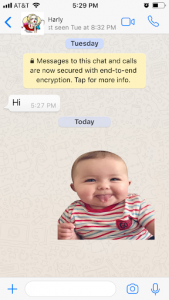 اسکرین شات برنامه Funny Babies Stickers for WhatsApp 1