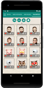 اسکرین شات برنامه Memoji Stickers emoji iphone 4