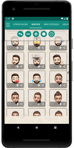 اسکرین شات برنامه Memoji Stickers emoji iphone 5