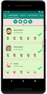 اسکرین شات برنامه Memoji Stickers emoji iphone 3