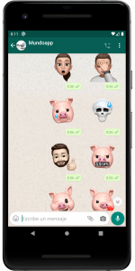 اسکرین شات برنامه Memoji Stickers emoji iphone 1