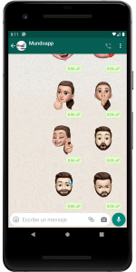 اسکرین شات برنامه Memoji Stickers emoji iphone 2