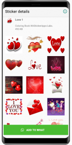 اسکرین شات برنامه Romantic love stickers 2020 ❤️ WAStickerApps Love 4