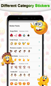 اسکرین شات برنامه Sticker Maker For Whatsapp 3