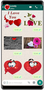 اسکرین شات برنامه WAStickerApps love and relationship stickers 💑 3