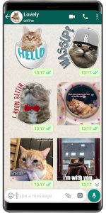 اسکرین شات برنامه Cat Stickers WAStickerApps cat memes funny 2